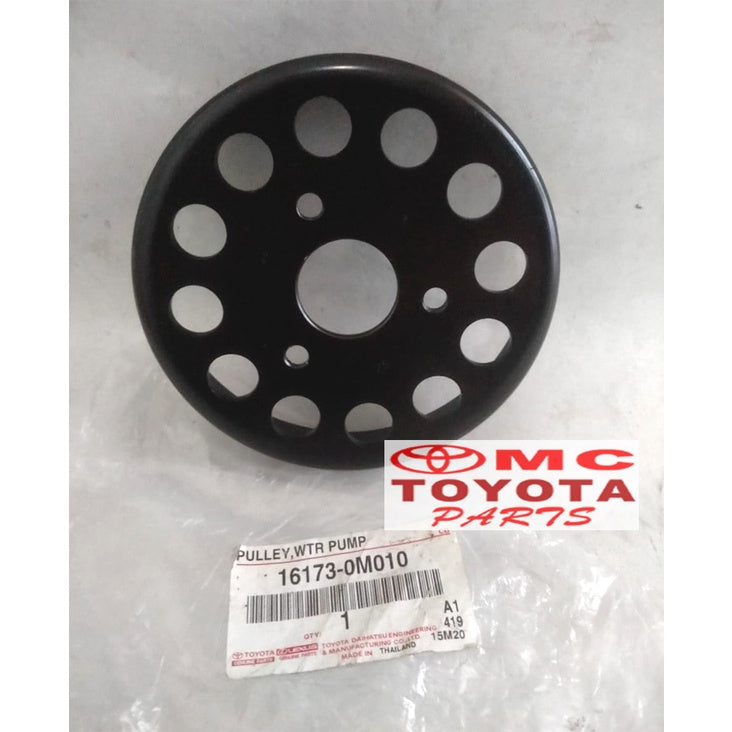 Pully Pulley Water Pump Yaris Vios Soluna 16173-0M010