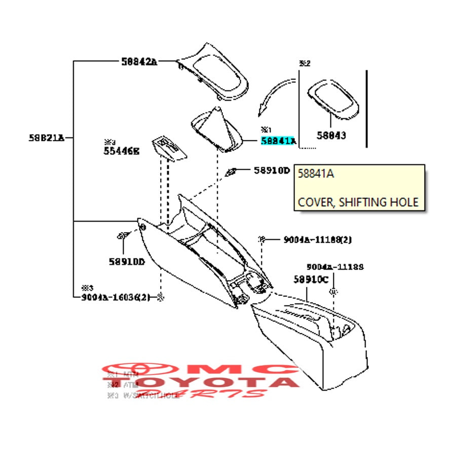 Boot Cover Tongkat Persneling Avanza Xenia AllNew,Grand 58841-BZ130-C0