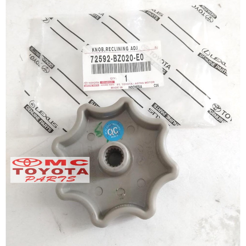 Putaran Stelan Knob Knop Jok Innova Avanza Xenia Rush Terios 72592-BZ020-E0