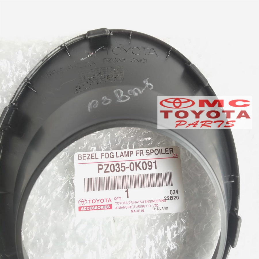 Cover Foglamp  Ring Bezel Fog lamp Fortuner TRD VNT 2012-2015 Depan Kanan Kiri PZ035-0K091 PZ035-0K092