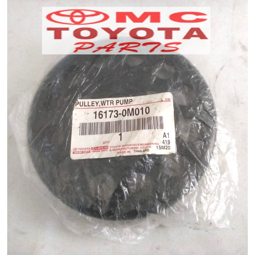 Pully Pulley Water Pump Yaris Vios Soluna 16173-0M010