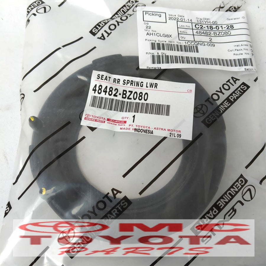 Karet Tatakan Per Keong Belakang Bawah Agya Ayla 48482-BZ080