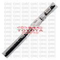 Pelipit Pintu / Karet Kaca Luar Belakang Kanan Fortuner 68163-0K020