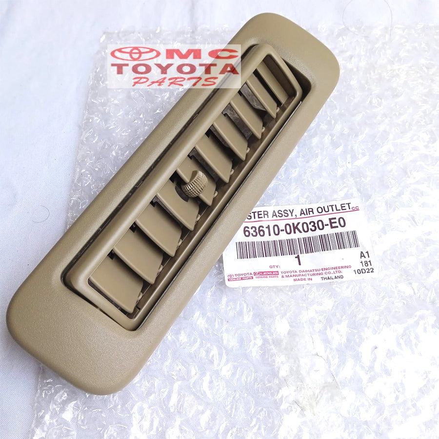 Grille Grill Gril Kisi-Kisi AC Fortuner 63610-0K030-E0