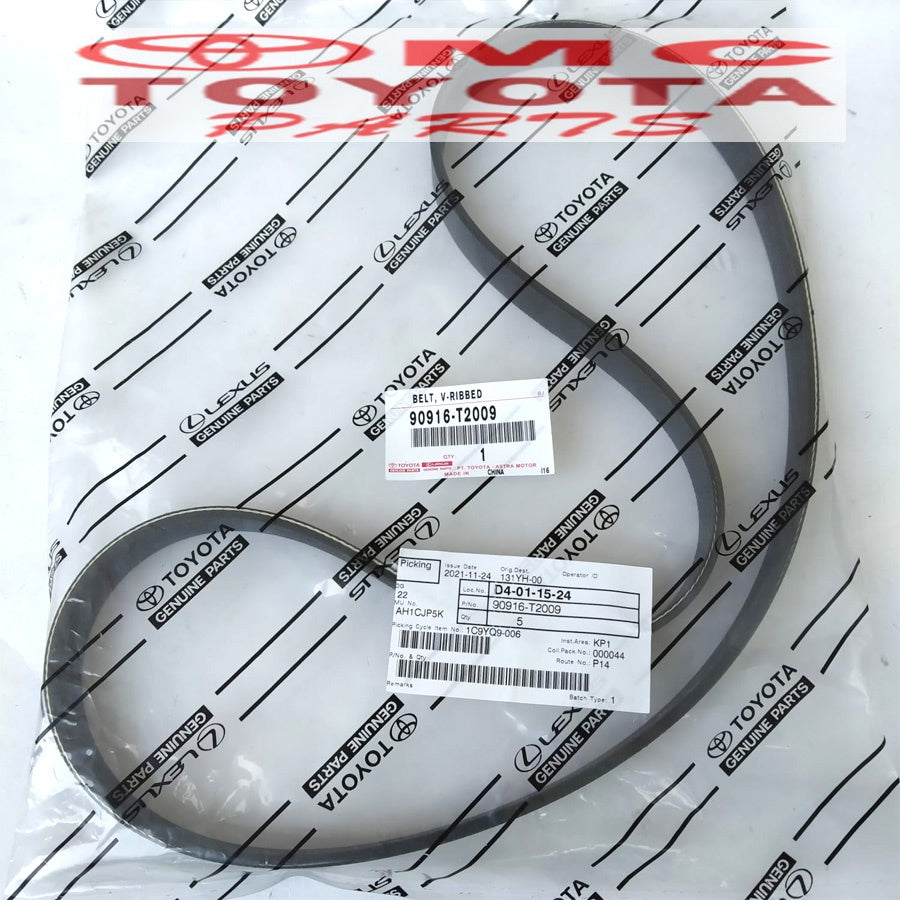 Tali Kipas Fan Belt Van V Belt 7PK1180 Toyota Etios 90916-T2009
