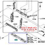 Support Radiator Palangan Bawah Grand New Avanza Xenia 53028-BZ140