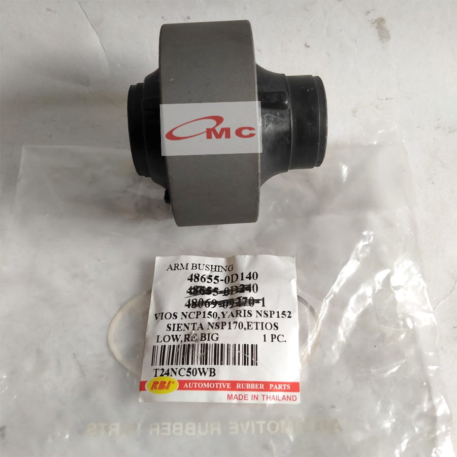Bushing Lower Arm Depan Bawah Besar New Vios Yaris Sienta Etios 48655-0D140-RBI