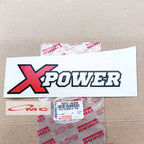 Sticker Xpower Hino 300 Dutro Original 75312-AL010 Stiker Tulisan X Power XPOWER X-POWER Truck Truk Hino Dutro HT 130 Asli