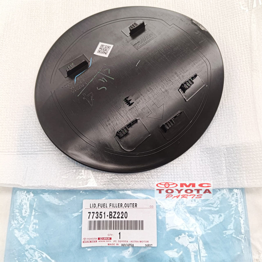 Cover Tutup Tangki Bensin All New Rush Terios 2018 Up Original 77351-BZ220 Cover Tangki Tanki Tenk Tutup Tengki Bensin