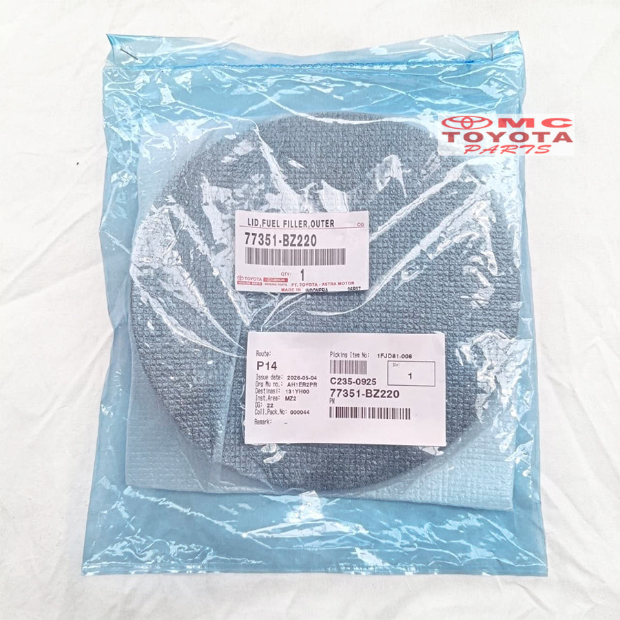 Cover Tutup Tangki Bensin All New Rush Terios 2018 Up Original 77351-BZ220 Cover Tangki Tanki Tenk Tutup Tengki Bensin