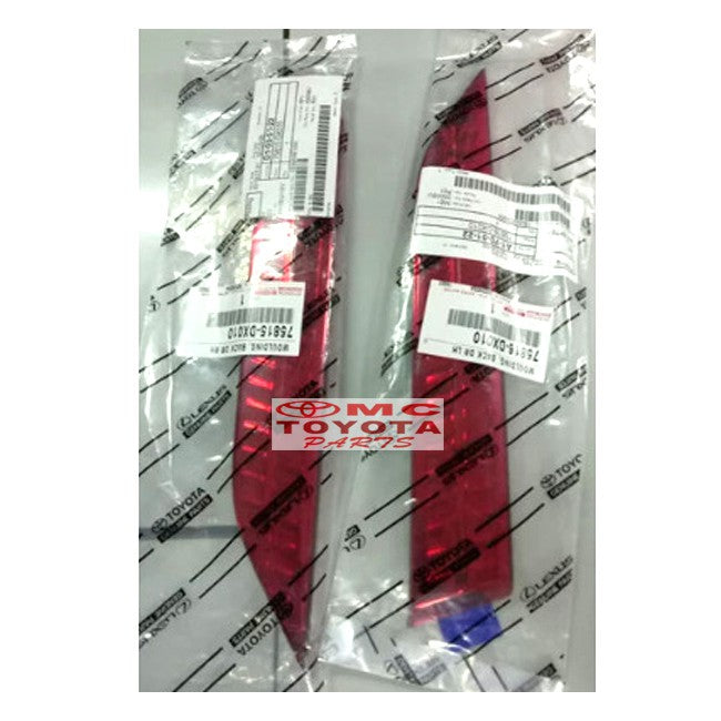 Reflektor Moulding Garnish Pintu Bagasi Kiri Innova 75816-DX010