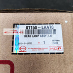 Headlamp Lampu Depan Hino Dutro Toyota Dyna Saurus 130HT Original HOP 81150-LAA70 / 81110-LAA70 Head Lamp Lampu Besar Kanan Kiri Dynasaurus HT-130 130-HT 130 HT