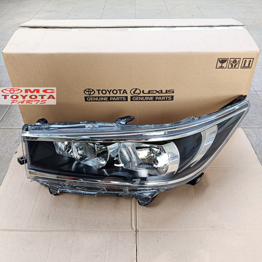 Headlamp Lampu Depan Innova Reborn Type Tipe G V Halogen Original Toyota 81130-0K580 / 81170-0K580 Head Lamp Lampu Besar Depan Kanan Kiri Innova Reborn 2016 2017 2018 2019 2020 2021