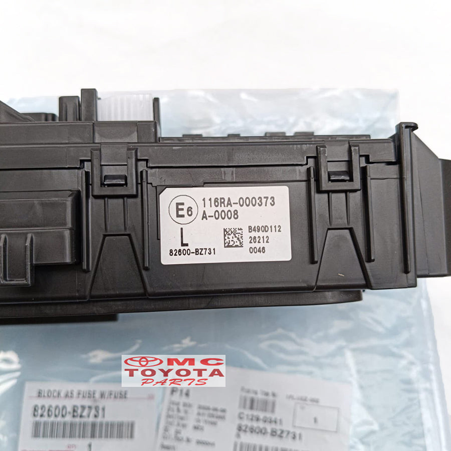 Box Sekring Grand New Avanza Veloz Great Xenia Kode L Original 82600-BZ731 Fuse Box Sekring Sikring BCM Rumah Box Sekring Bok Box Skring
