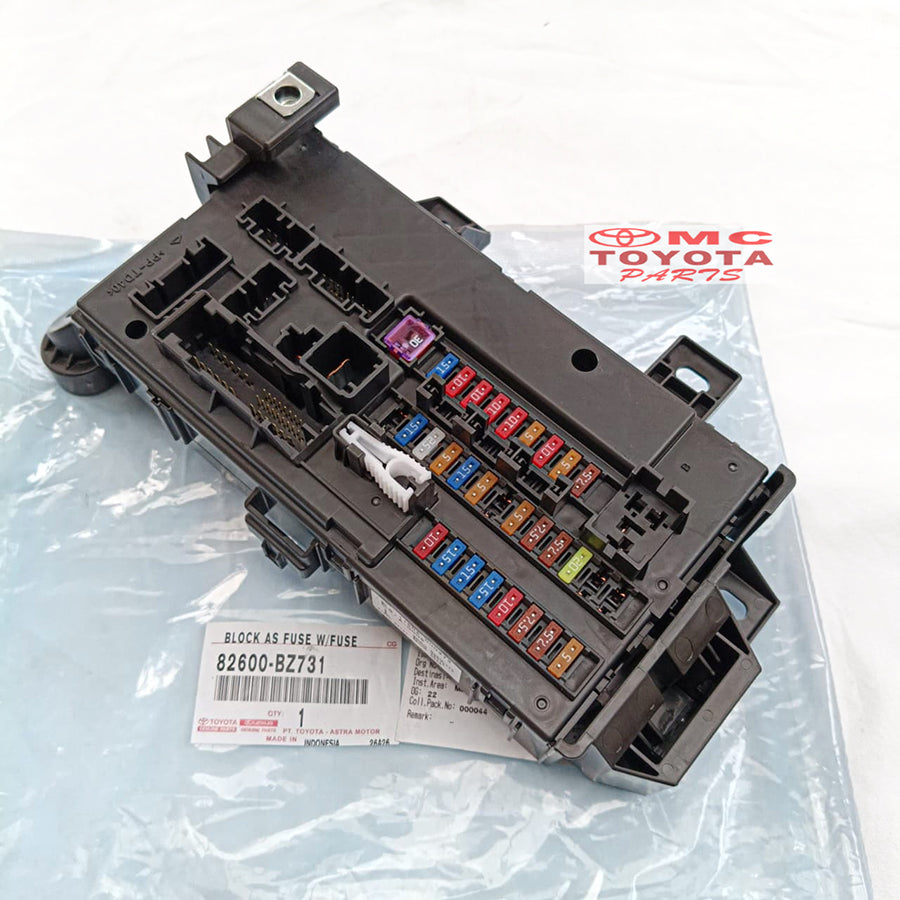 Box Sekring Grand New Avanza Veloz Great Xenia Kode L Original 82600-BZ731 Fuse Box Sekring Sikring BCM Rumah Box Sekring Bok Box Skring