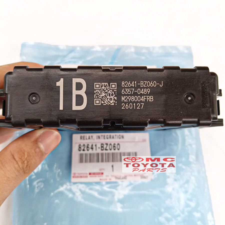 Relay Integration Kode 1B Avanza Veloz Xenia 2022- Agya Ayla 2023- Raize Rocky Original Toyota 82641-BZ060 Relai Rilai Rilay Induk Pusat Center Centre