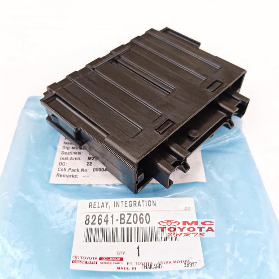 Relay Integration Kode 1B Avanza Veloz Xenia 2022- Agya Ayla 2023- Raize Rocky Original Toyota 82641-BZ060 Relai Rilai Rilay Induk Pusat Center Centre