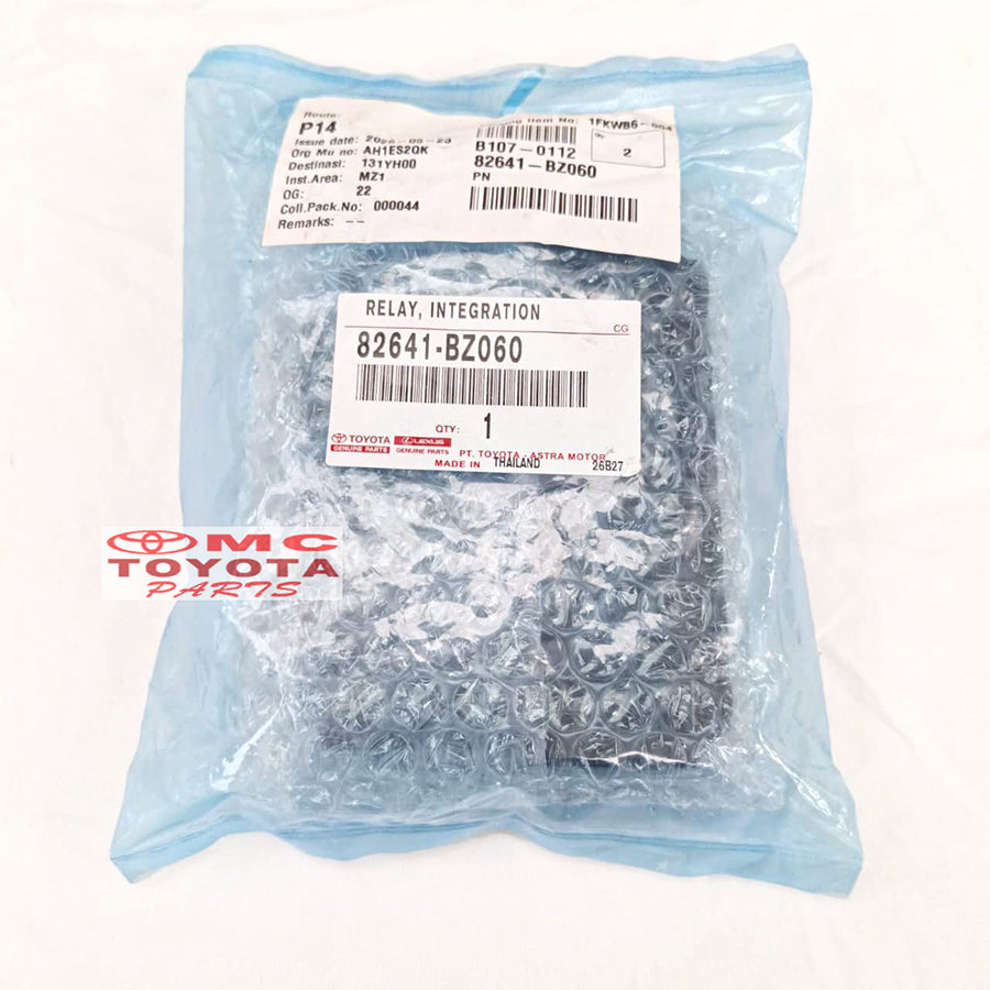 Relay Integration Kode 1B Avanza Veloz Xenia 2022- Agya Ayla 2023- Raize Rocky Original Toyota 82641-BZ060 Relai Rilai Rilay Induk Pusat Center Centre