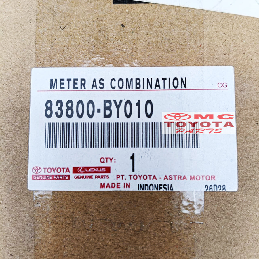 Speedometer Grand Avanza Manual 2015-2019 Original Toyota 83800-BY010 Spedometer Spidometer Kilometer Avanza New Manual
