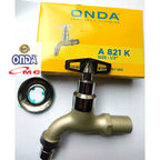 Kran Air Keran Tembok Taman Kunci Cabut ONDA 1/2 Inch A-821-K-1P2