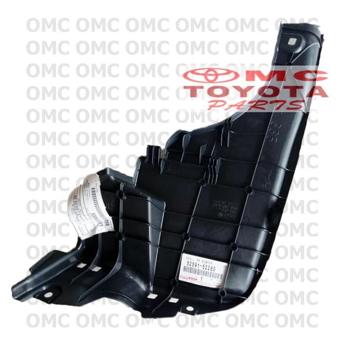 Liner Fender Spakbor Belakang Kanan Yaris 52591-52280