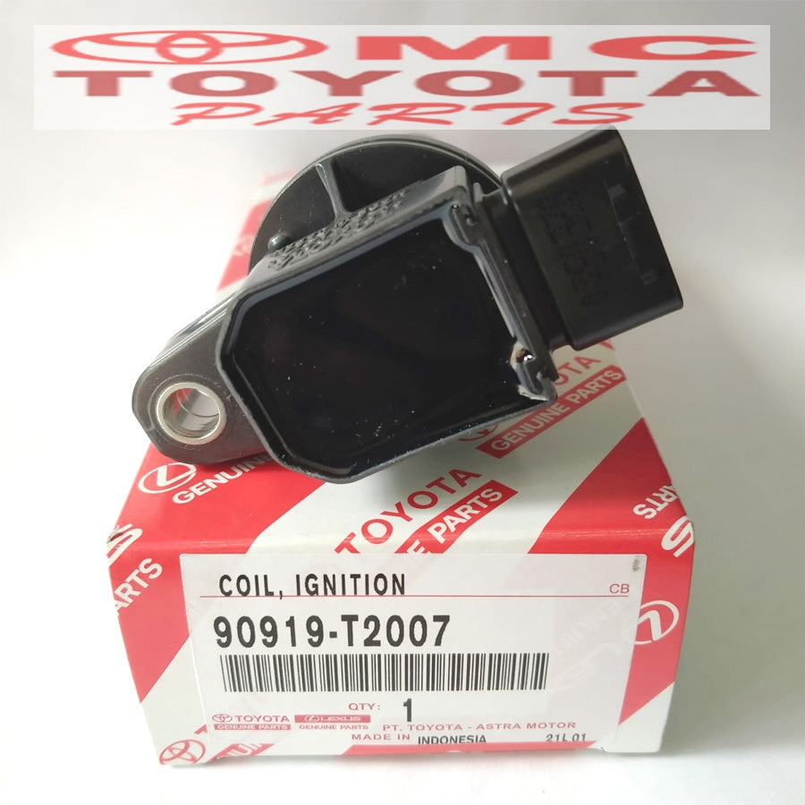 Coil Ignition Limo Yaris Vos gen 1/2/3 mesin 1NZFE 90919-T2007 90919-02265 Original Toyota
