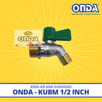 Kran Air Keran Tembok Taman Kuningan Cebol 1/2 Inch ONDA KUBM-1P2