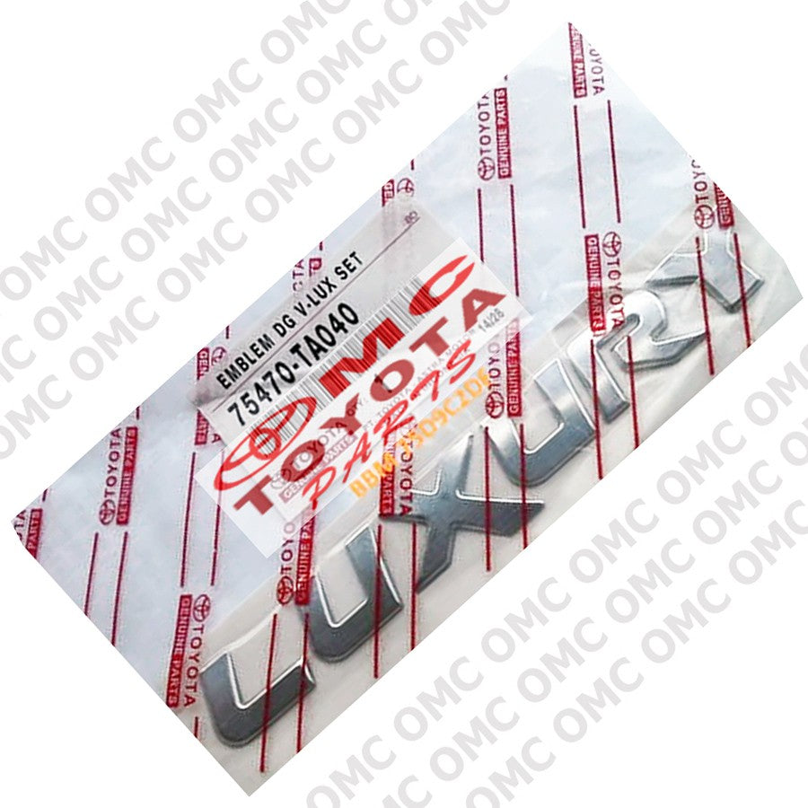 Emblem Logo Toyota Luxury Innova 75470-TA040