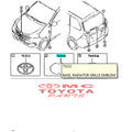Base Emblem Logo Grill Grille Radiator Avanza Rush New 75312-BZ110