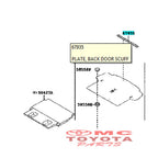Sill Plate/List Plate/Door Siil Belakang Bagasi Rush 67935-BZ030-E0