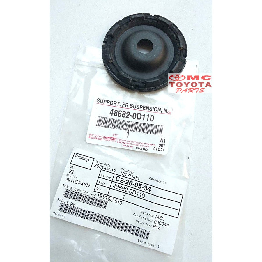 Tatakan Support Shockbreker Depan Toyota Yaris 48682-0D110
