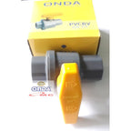 Ball Valve Bal Bol Brass Stop Kran Keran PVC 3/4 Inch ONDA PVCBV