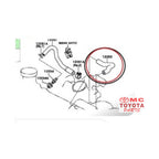 Selang Ventilasi / Hose Ventilation Avanza Xenia Rush 12262-BZ010