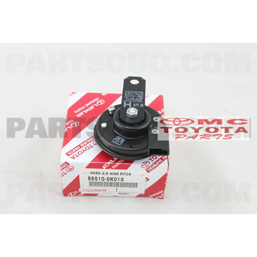 Klakson Horn Disk / Horn Assy Innova Fortuner Yaris Sienta 86520-0K010