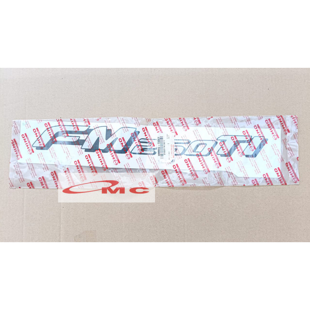 Sticker Hino FM 260 TI Original HMMIS-T0061 Stiker Hino 500 FM260TI Asli