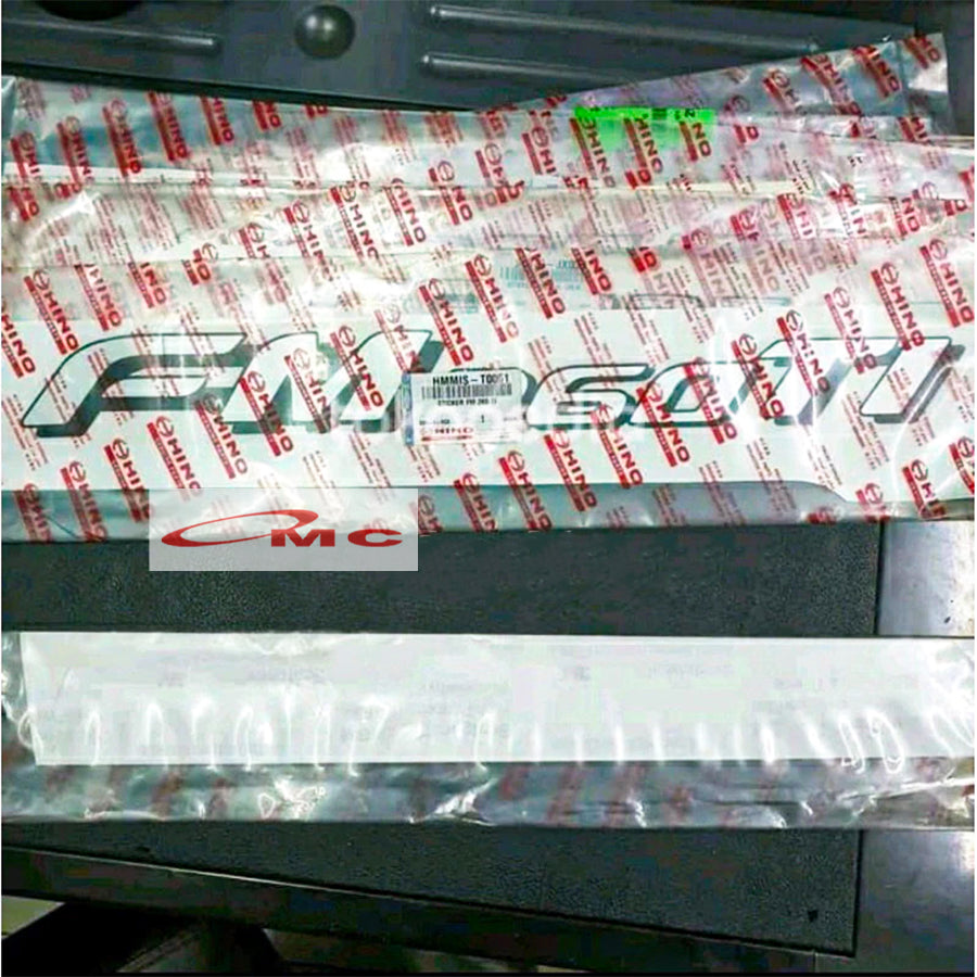 Sticker Hino FM 260 TI Original HMMIS-T0061 Stiker Hino 500 FM260TI Asli