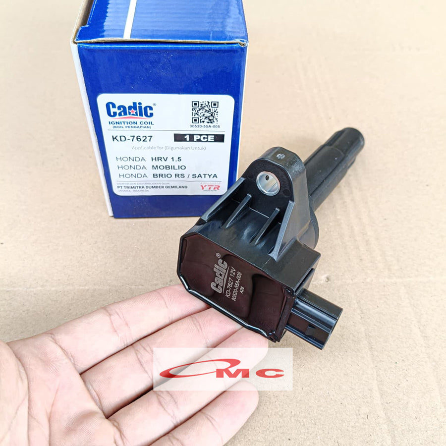 Coil Ignition Honda HRV 1.5 Mobilio BRV Brio RS / Satya Original Cadic KD-7627 Koil Pengapian Koil Ignition Coil Koil Busi HR-V 1500cc