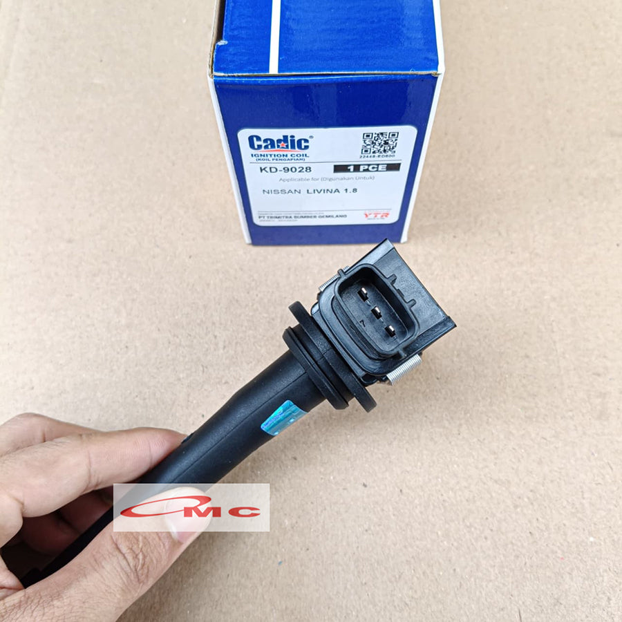 Coil Ignition Nissan Livina 1.8 1800cc Xtrail X-Trail T31 2.0 2000cc Original Cadic KD-9028 Koil Pengapian Koil Ignition Coil Koil Busi