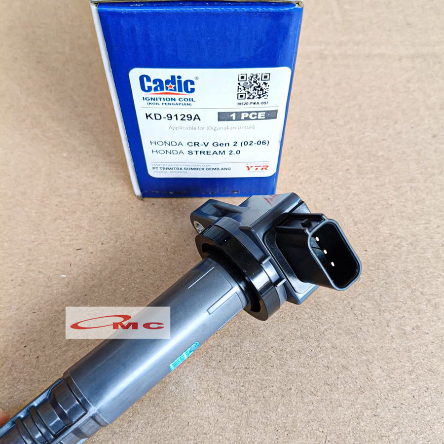 Coil Ignition Honda New CRV gen 2 Stream 2.0 All New CRV 2.4 gen 3 Cadic KD-9129A Koil Pengapian Ignition Coil Koil Busi CR-V 2400cc Stream 2000cc