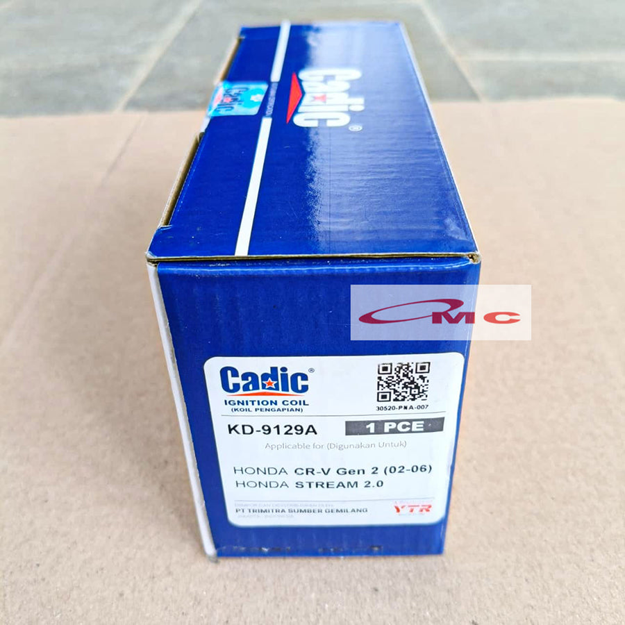 Coil Ignition Honda New CRV gen 2 Stream 2.0 All New CRV 2.4 gen 3 Cadic KD-9129A Koil Pengapian Ignition Coil Koil Busi CR-V 2400cc Stream 2000cc