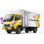 Lampu Sen Canter Depan Kanan Kiri Original 100% Mitsubishi KM002808 / KM002809 Lampu Sein Colt Diesel Canter 110PS 125PS Lampu Riting Reteng Truk Fuso Canter PS125