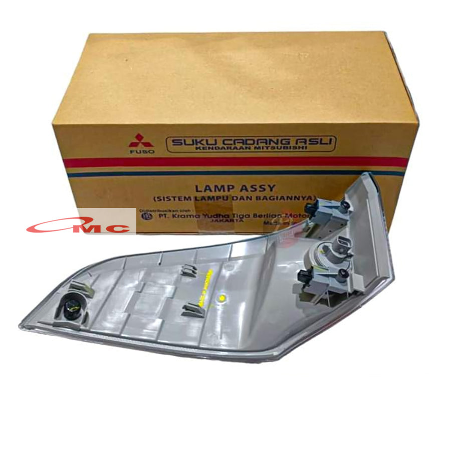 Lampu Sen Canter Depan Kanan Kiri Original 100% Mitsubishi KM002808 / KM002809 Lampu Sein Colt Diesel Canter 110PS 125PS Lampu Riting Reteng Truk Fuso Canter PS125