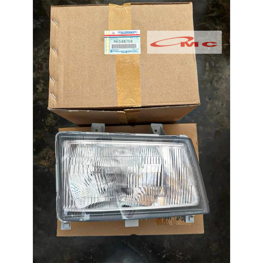 Lampu Besar Lampu Depan Kanan Kiri Colt Diesel Canter Original Mitsubishi MK548703 / MK548704 Headlamp Head Lamp Lampu Depan Truk Fuso Canter PS125 PS110