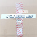 Sticker Hino FM 260 JD Original Asli S0870-JX250 Stiker Hino 500 Ranger