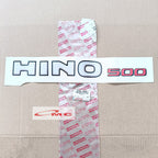 Sticker Hino 500 Original S7651-48950Y Stiker Tulisan HINO 500 S7651-48950 Y Asli