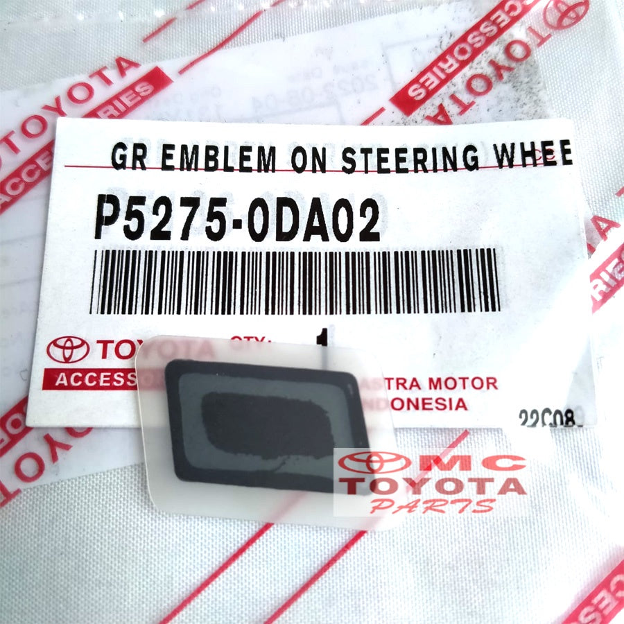 Emblem Logo GR / Gazoo Racing Sport Di Stir Steer Setir P5275-0DA02