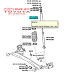 Boot Karet Shock Breaker Stopper Belakang Soluna Vios Old 48341-0D040