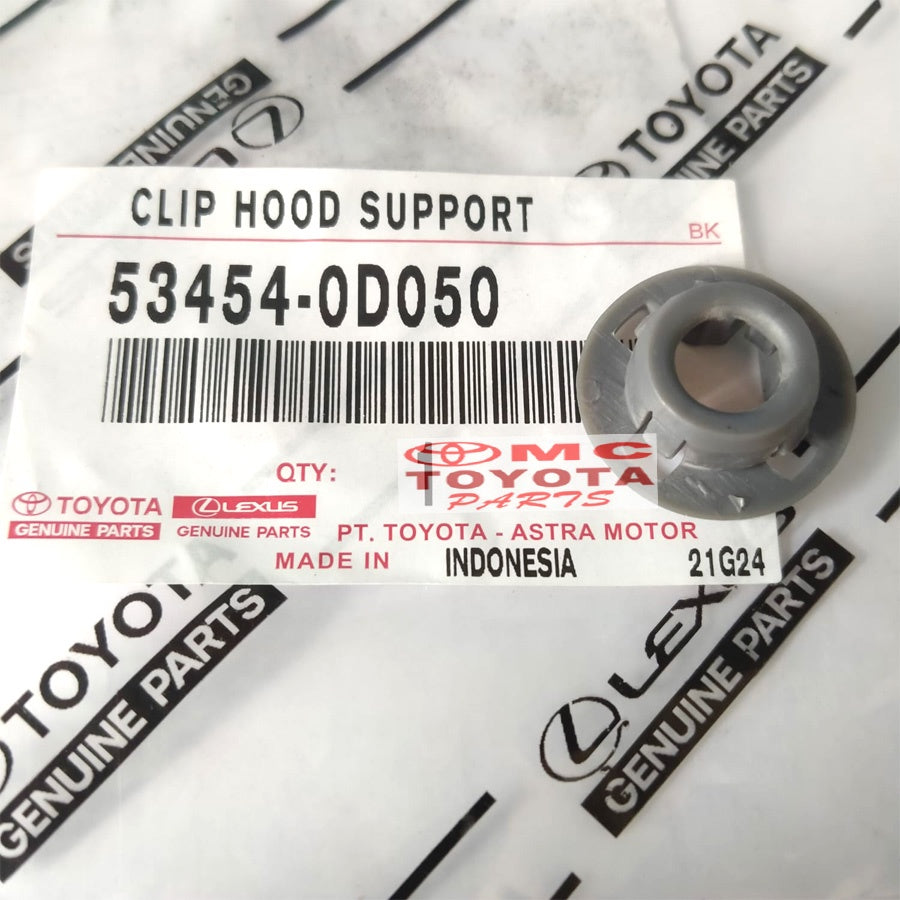 Grommet Kancing Dudukan Tiang kap Mesin Etios Valco 53454-0D050