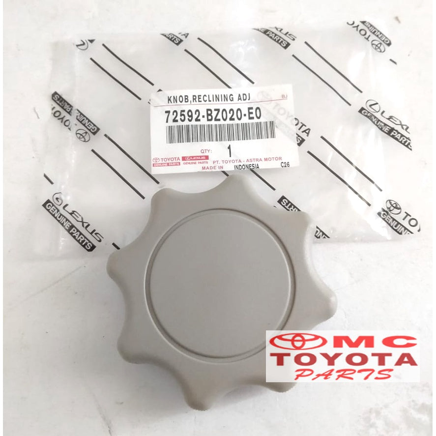 Putaran Stelan Knob Knop Jok Innova Avanza Xenia Rush Terios 72592-BZ020-E0