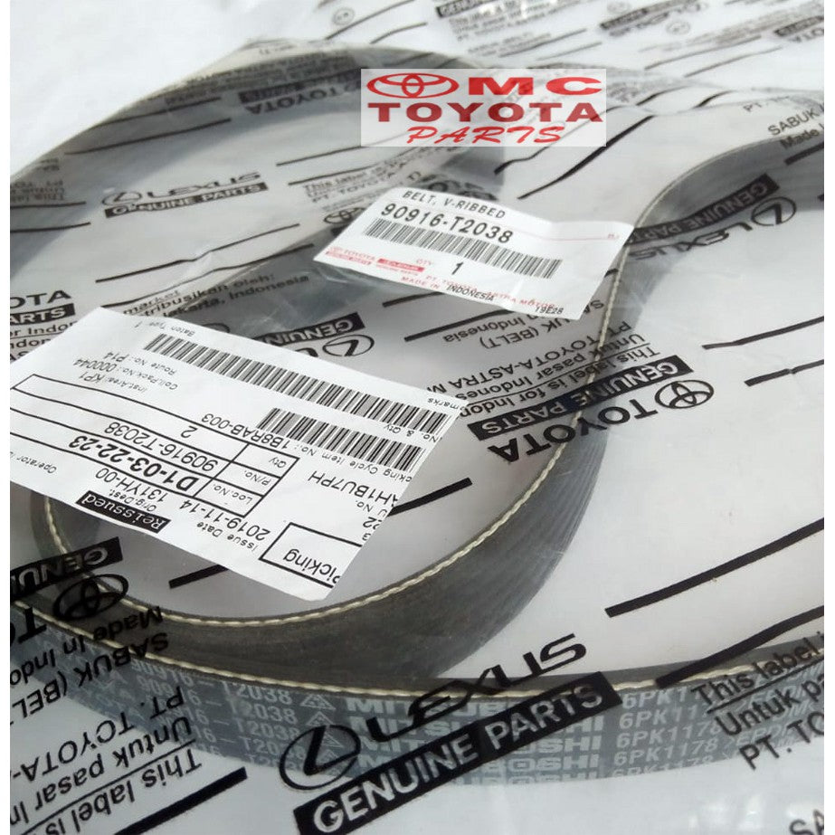Tali Kipas (Fan/Van/V Belt) Sienta 90916-T2038